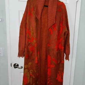 Pre owned anthropology long cardigan size small